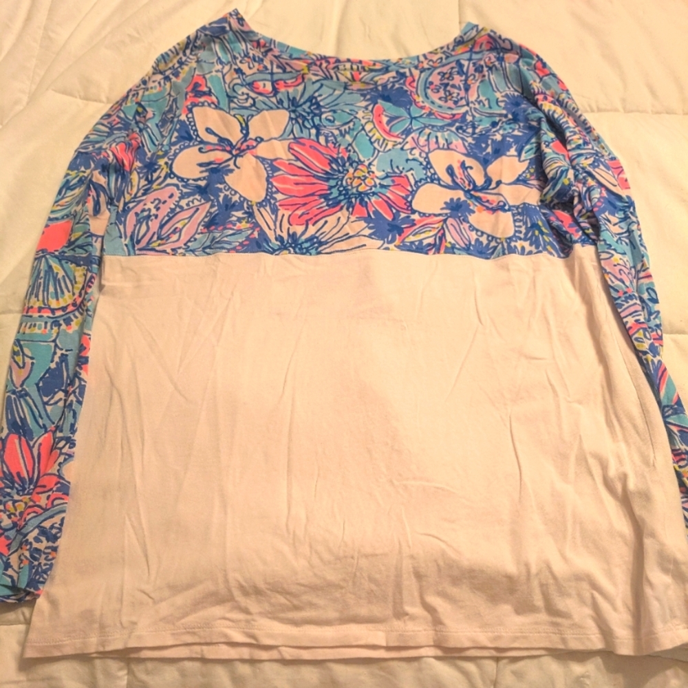 Women's Lilly Pulitzer Finn Top size M GUC